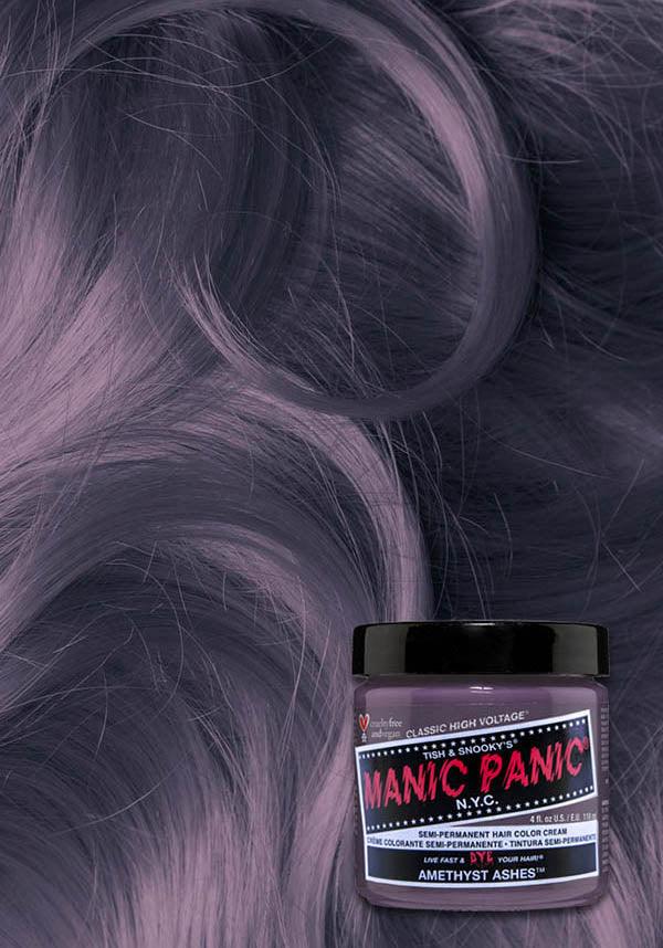 Amethyst Ashes High Voltage Classic Hair Dye with Cool Purple Tones