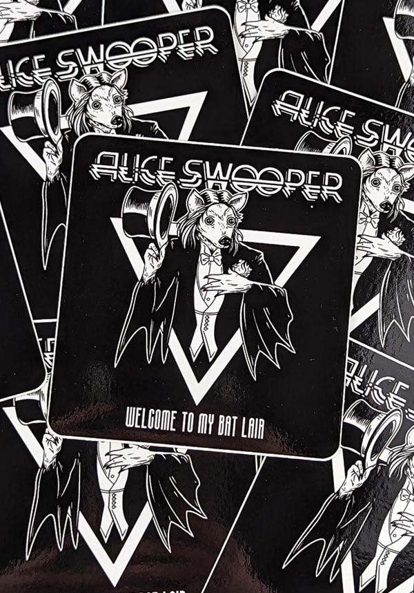 Alice Swooper Glossy Polymeric Vinyl Charity Sticker for Wildlife
