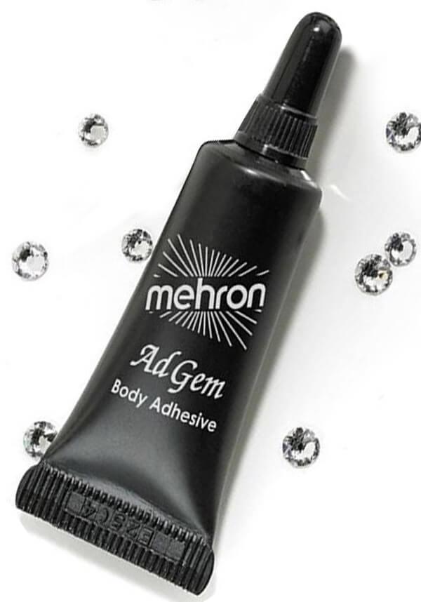 AdGem Silicone-Based Pressure Sensitive Adhesive and Rhinestone Set for Body Decoration