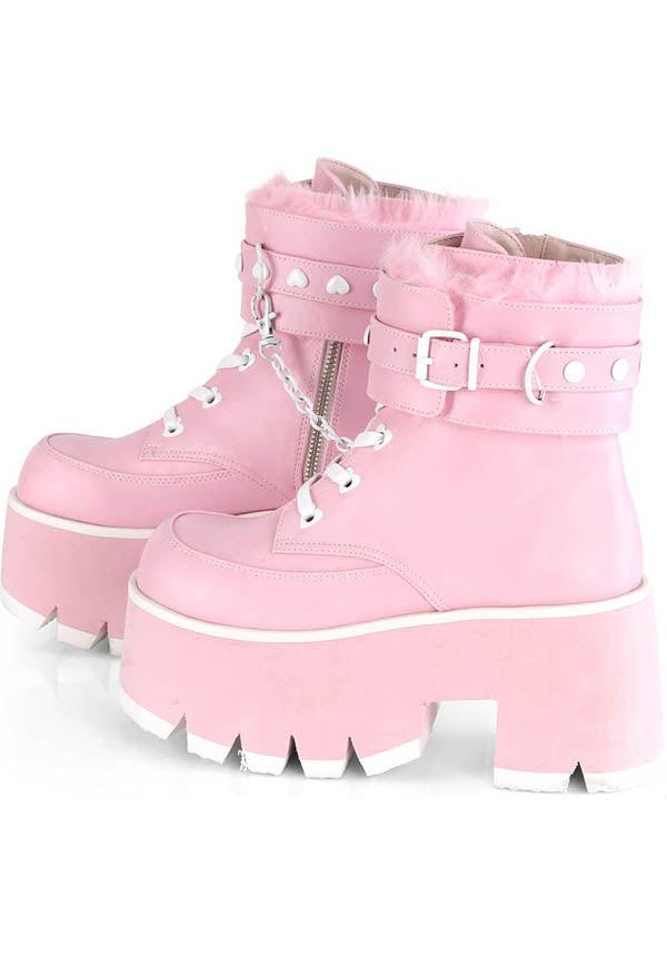 PREORDER: Baby Pink ASHES - 57 Platform Boots