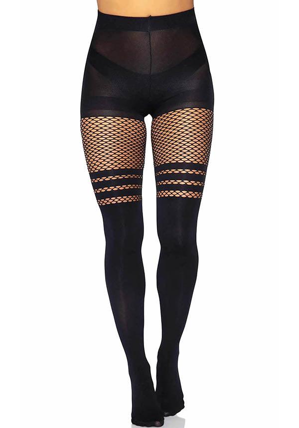 Ada Brand Thigh High Fishnet Stockings - Stylish FISHNET TIGHTS for Fashion Lovers