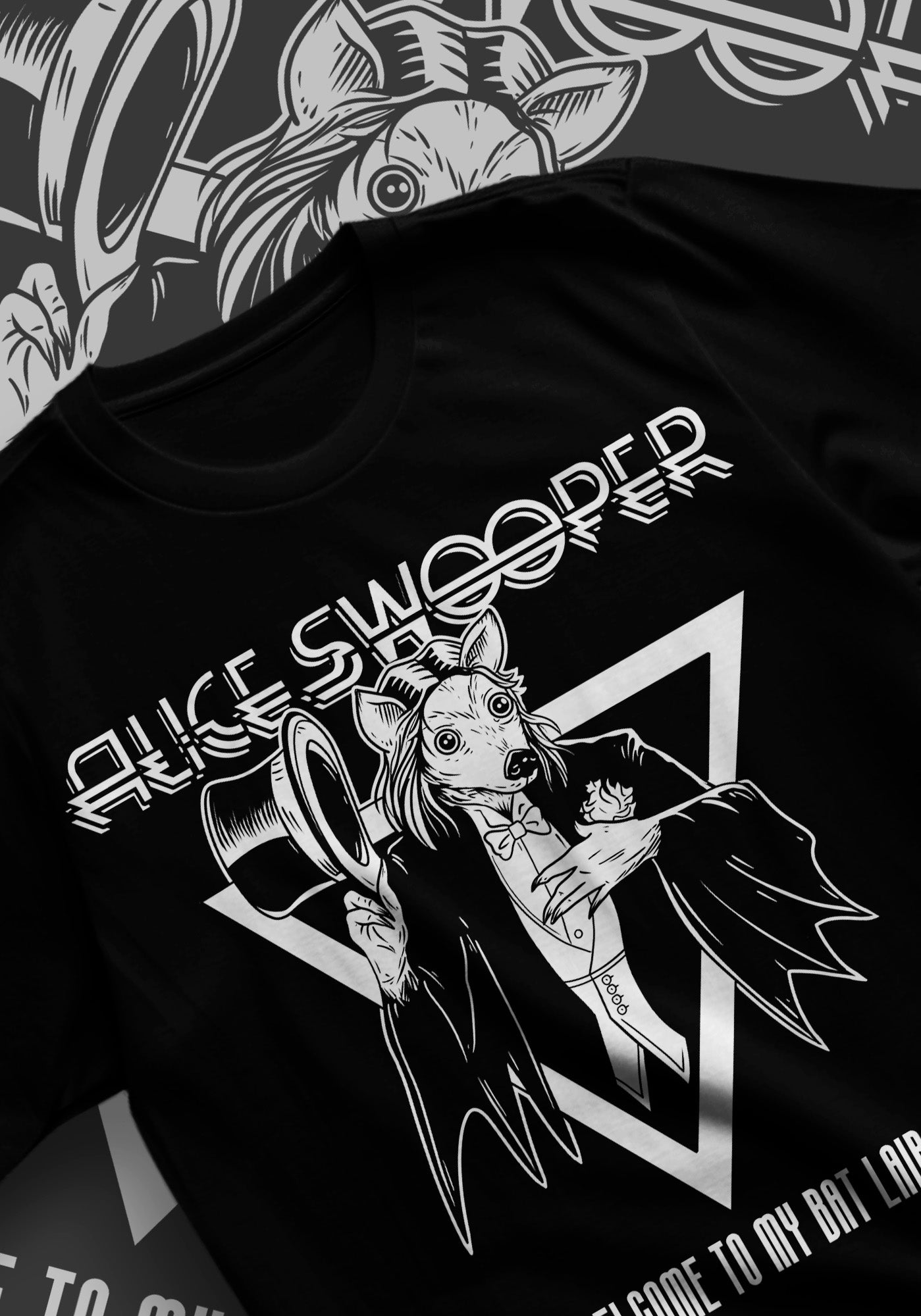 Alice Swooper - STONEDEAF CHARITY Men's Regular Fit Cotton T-Shirt