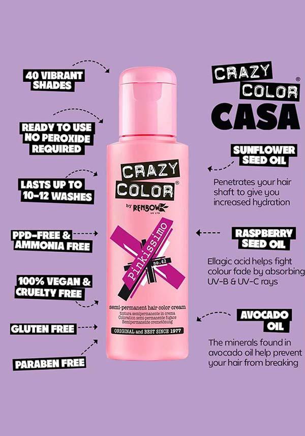Anarchy UV Semi - permanent Vibrant Orange Hair Colour for Bold Look