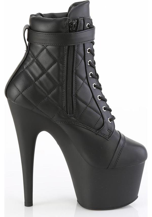 ADORE-700-05 Black Platform Heels - Preorder Exclusive