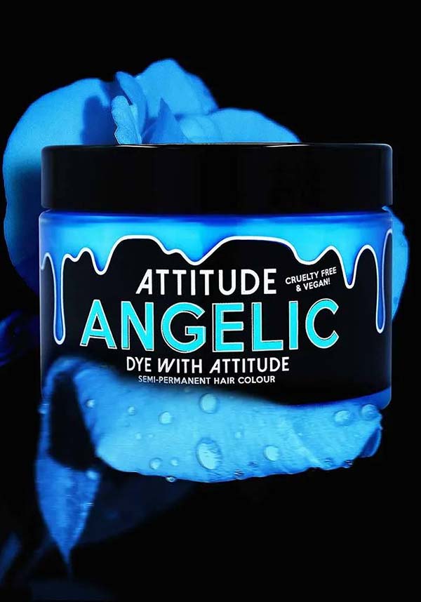 Angelic Pastel Blue Semi - Permanent Hair Colour for DIY Hair Dyeing