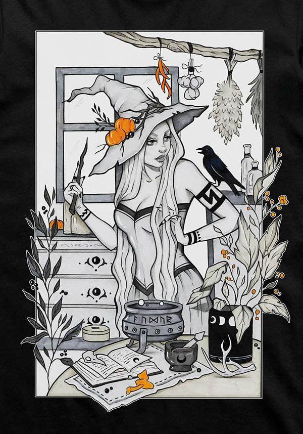 Alchemist-themed Unisex Organic Cotton T-Shirt for a Witchy Style