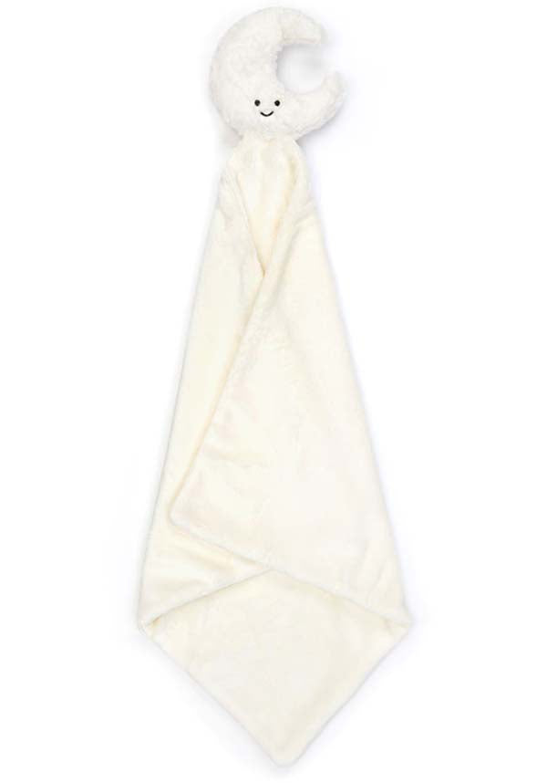 Soft and Adorable Amuseables Cream Fur Moon Soother Plush Toy