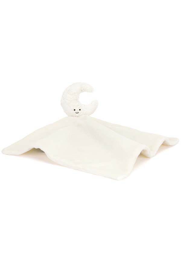 Soft and Adorable Amuseables Cream Fur Moon Soother Plush Toy