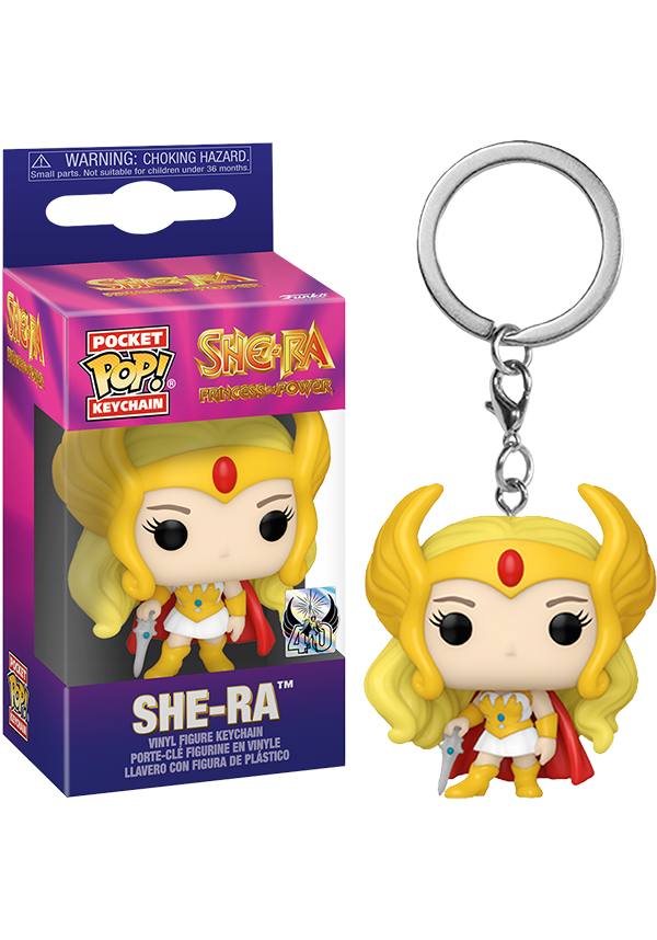 40th Anniversary She-Ra Collectible POP! Keychain for Fans