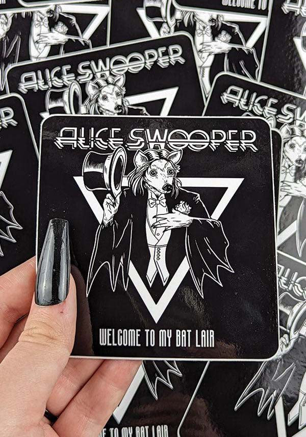 Alice Swooper Glossy Polymeric Vinyl Charity Sticker for Wildlife