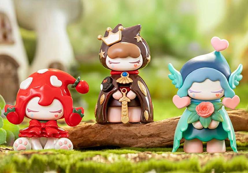 Alice Dark Fairy Tale Collectible Figurines in Blind Box Format