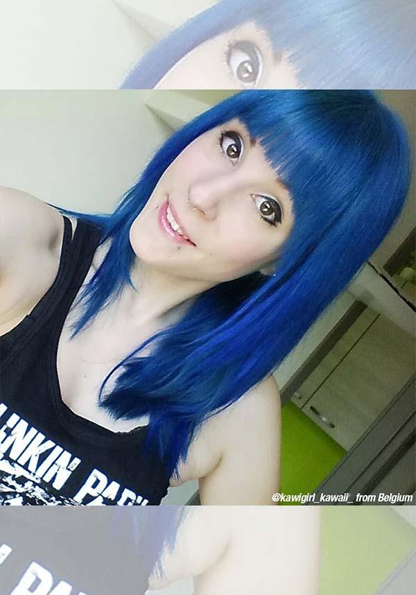 Manic Panic Amplified Semi - Permanent Deep Dark Blue Hair Dye | After Midnight