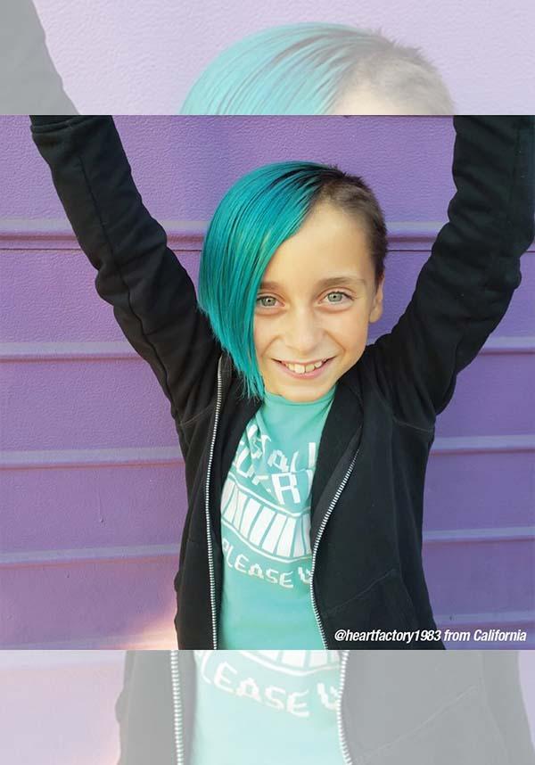 Manic Panic Atomic Turquoise - Bright Neon Aqua Blue Semi - Permanent Hair Dye