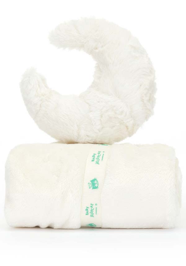 Soft and Adorable Amuseables Cream Fur Moon Soother Plush Toy