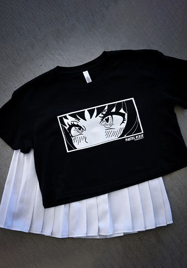 Ahegao Volume 3 Crop T-Shirt: Relaxed Fit for Anime Lovers