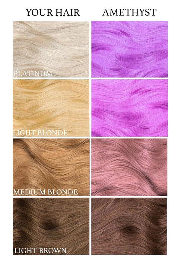 Amethyst Semi - Permanent Vegan Hair Dye for Long - lasting Glow