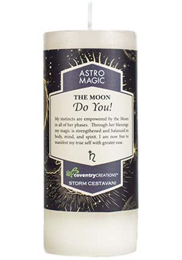 Astro Magic The Moon Do You Self - Care Candle for Personal Growth and Cosmic Connection