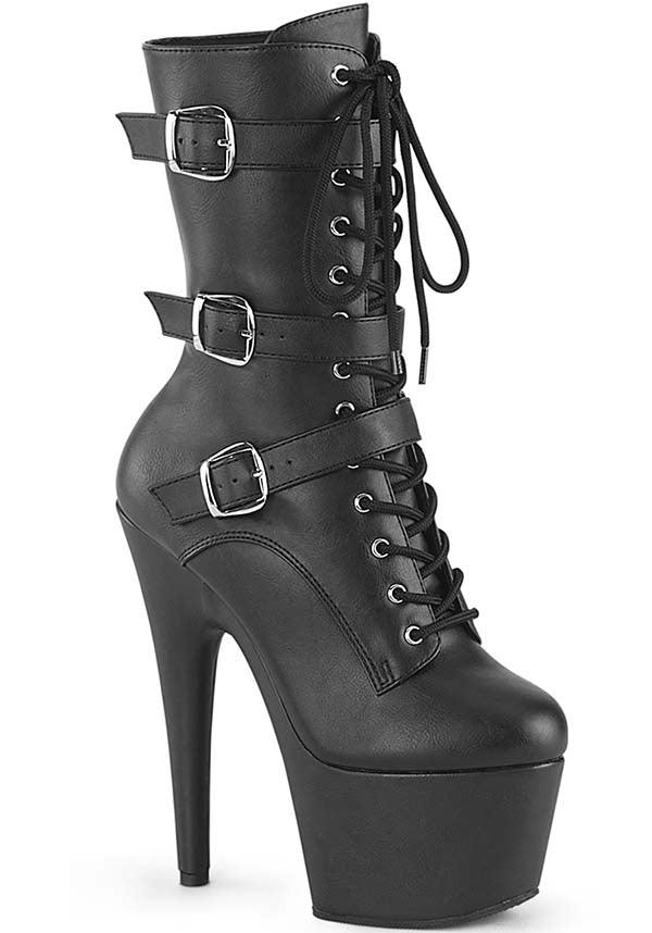 ADORE-1043 Black Platform Boots - Preorder Now