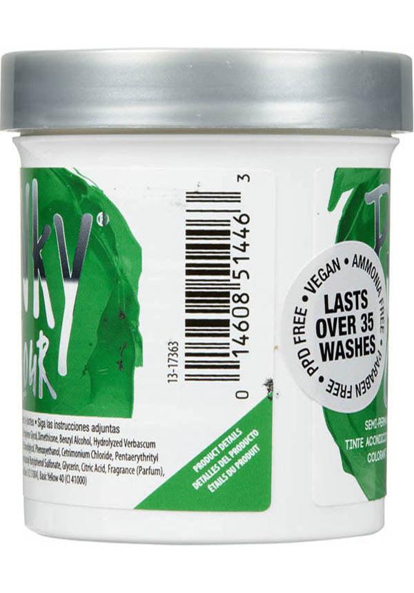 Punky Semi-Permanent Apple Green Hair Colour - Vegan & Long-Lasting