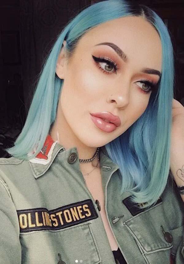 Anime Inspired Semi - Permanent Unicorn Fantasy Hair Colour - Candy Blue
