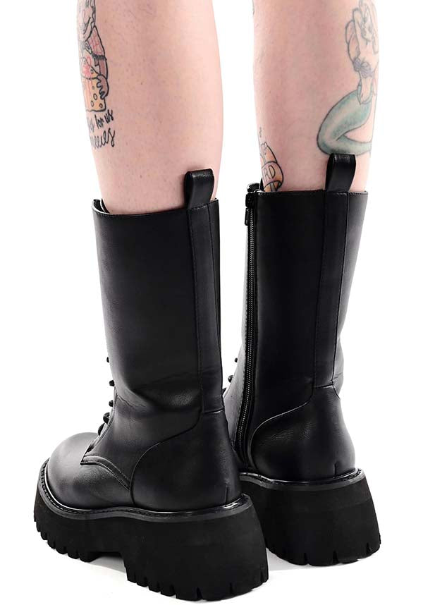 Ash Combat Boots - Ideal Every - Day Footwear from FOXBLOOD