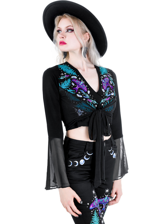 Enchanted Forest Inspired Women's Cropped Top