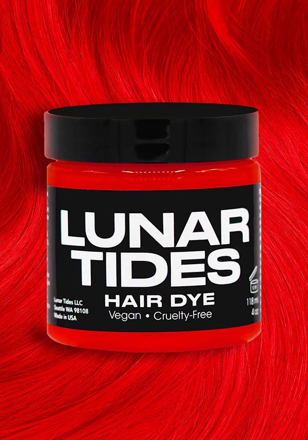 True Lust Semi - Permanent Vegan Hair Dye with Vibrant Red Shade