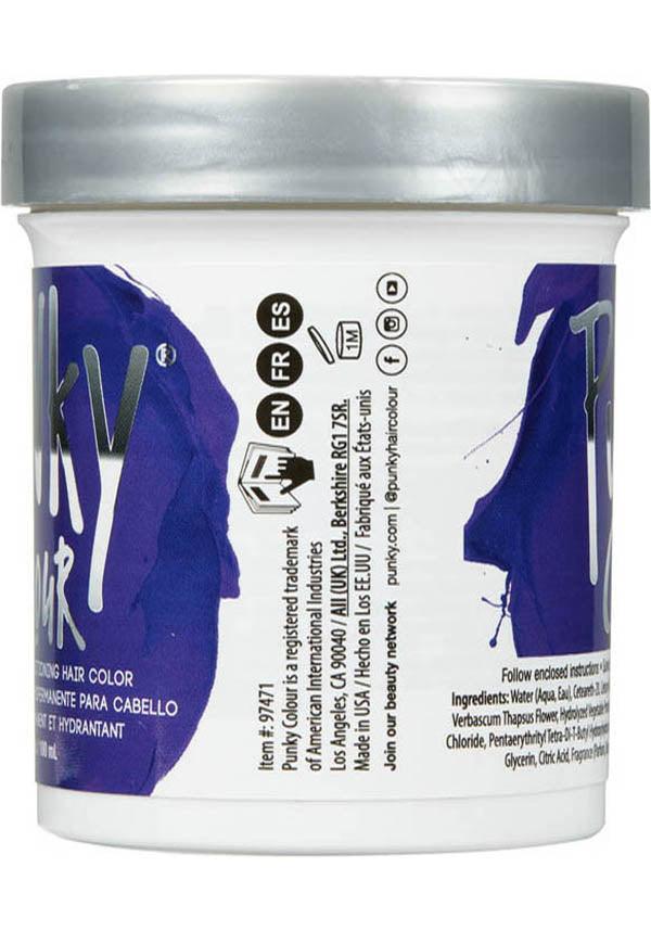 Punky Semi - Permanent Violet Hair Colour Dye for Magical Hair Transformation