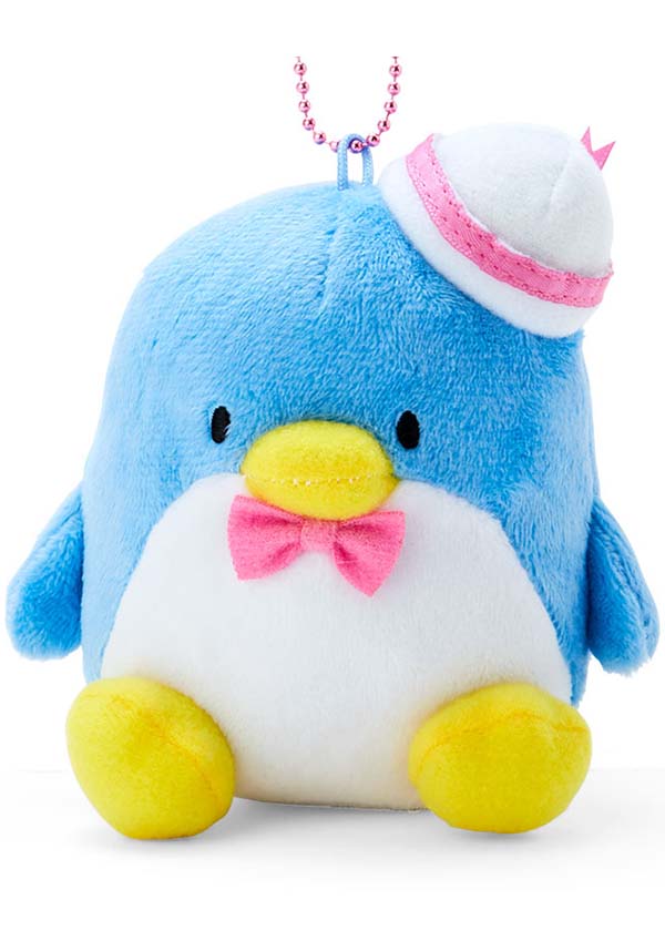 Adorable Tuxedo Sam Plush Keychain for Backpacks and Bags