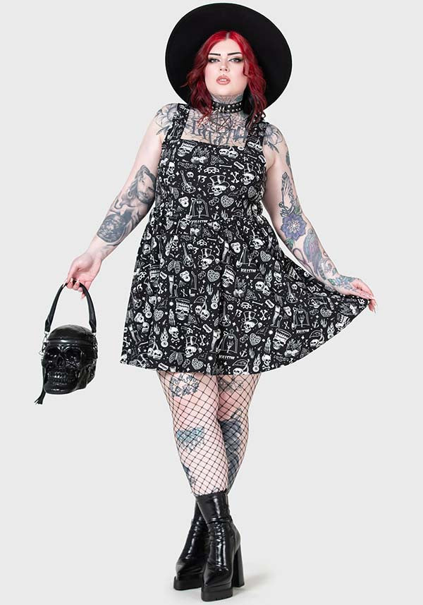 Soft and Stretch Mini Dress with Custom Print
