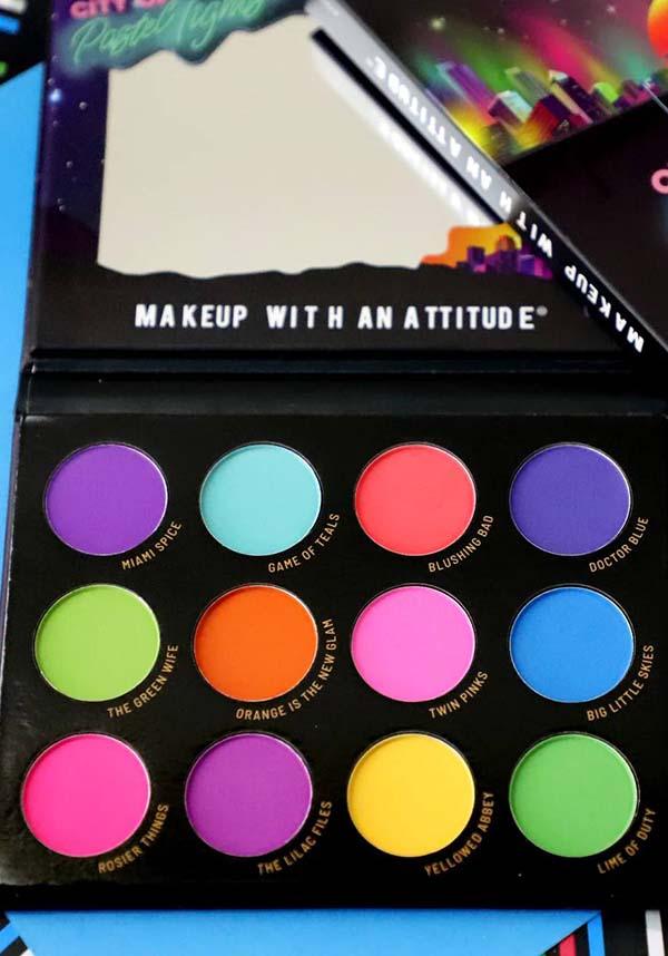 Pastel Lights City - A Vibrant Eyeshadow Palette for Stunning Makeup