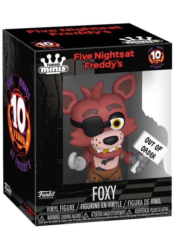 FNAF 10th Anniversary Mini Vinyl Blind Pick Figures [Restricted Sale]