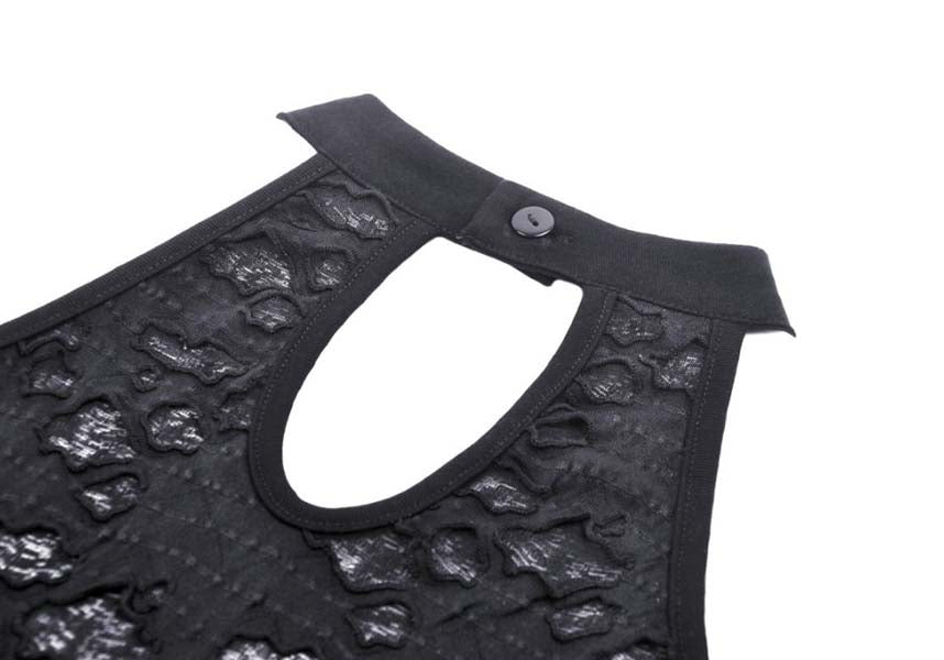 Unique and Eye - catching Complicated Halter Top for Fashion Lovers