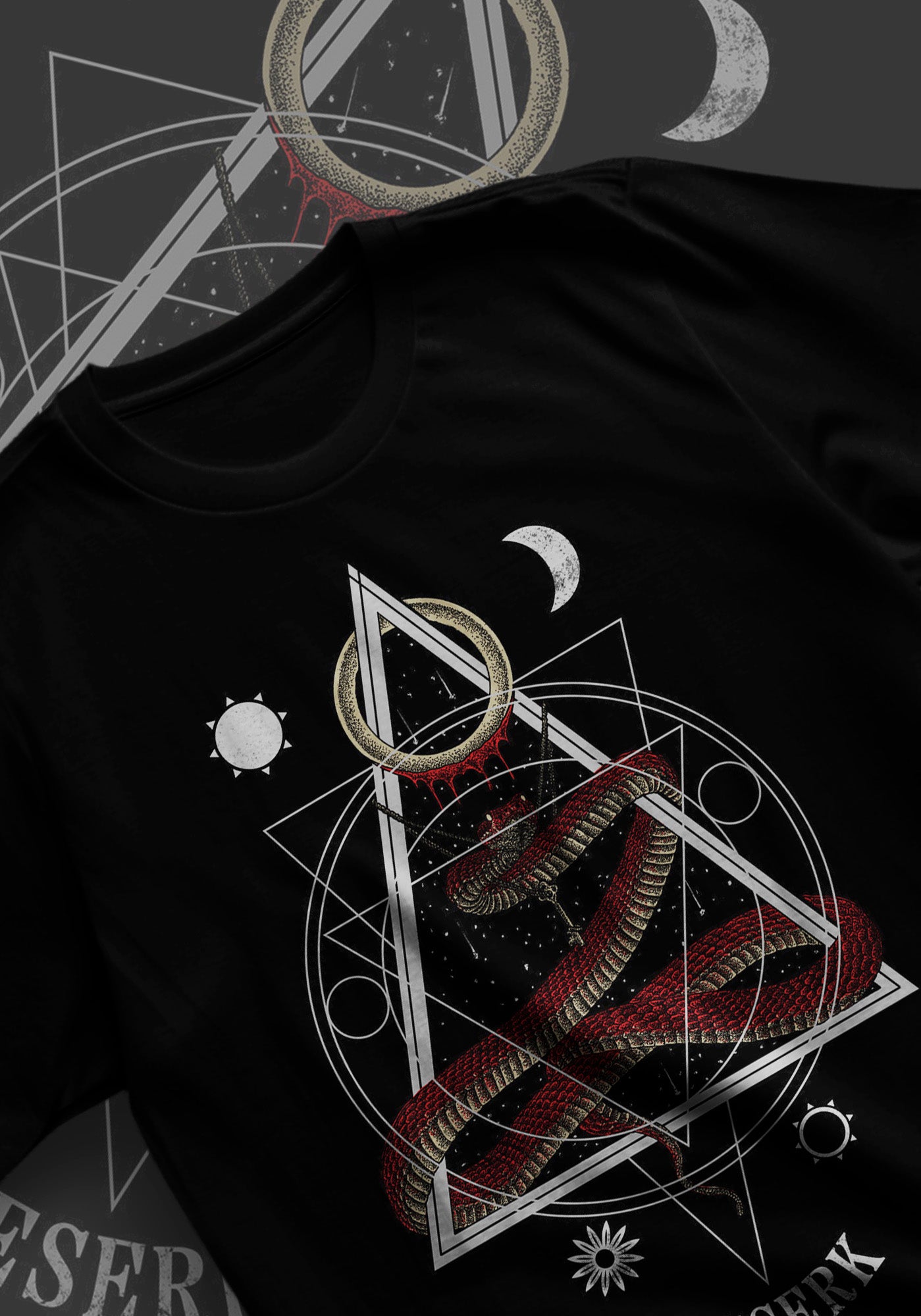 Enigmatic Venomous Alchemy Men's Regular Fit Cotton T-Shirt