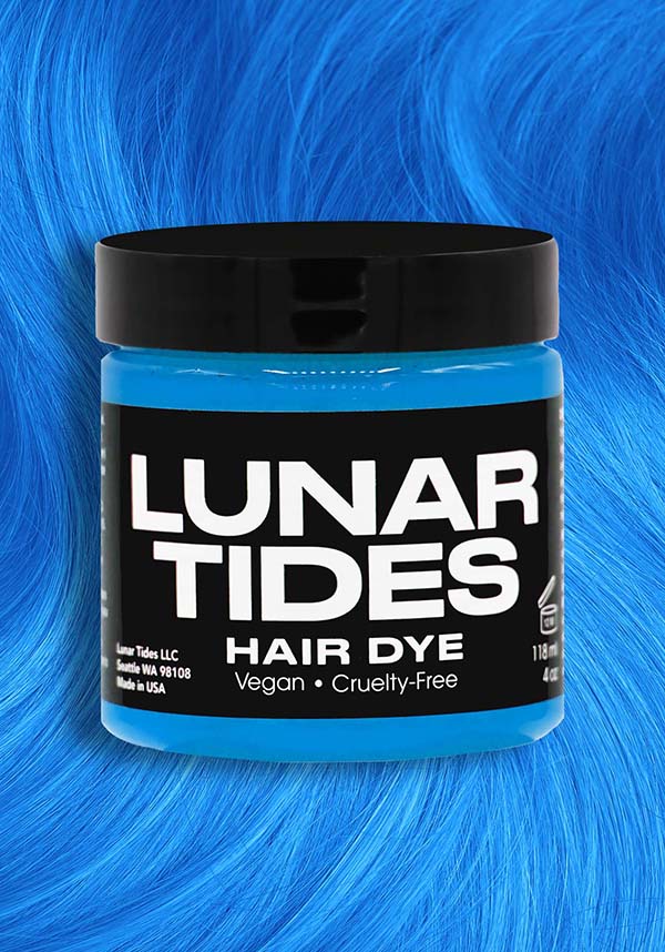 Lunar Tides Cyan Sky Semi - Permanent Turquoise Hair Dye