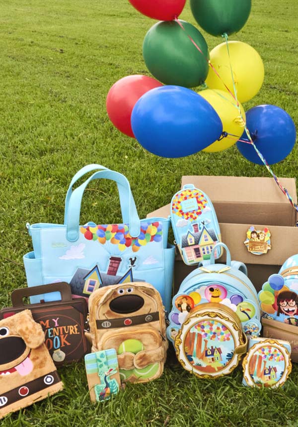 Loungefly Disney-Pixar Up 15th Anniversary Adventure Book-Themed Lunchbox Journal for Writing and Planning