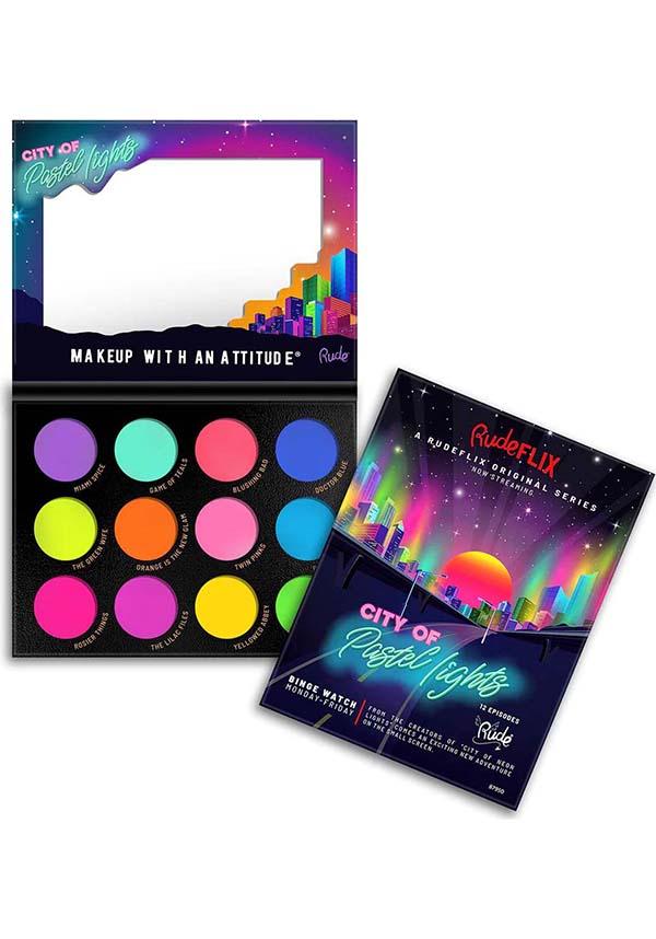 Pastel Lights City - A Vibrant Eyeshadow Palette for Stunning Makeup
