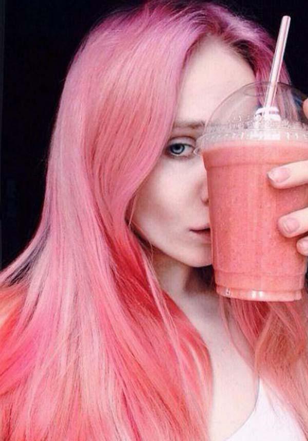 Lunar Tides Semi - Permanent Coral Pink Hair Coloring Dye