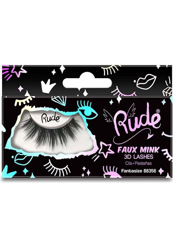 Essential Rude Faux Mink 3D False Eyelashes for a Fantasized Look