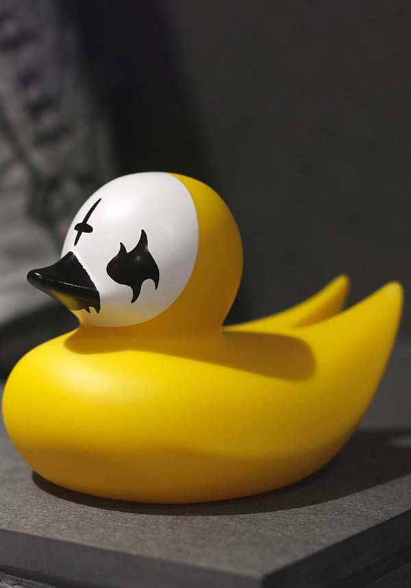 Satanic Design Corpse Paint Rubber Duck Bath Toy