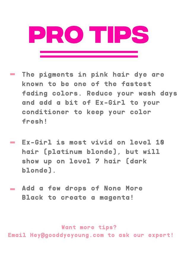 Ex-Girl High - Impact Hot - Pink Vegan Hair Colour