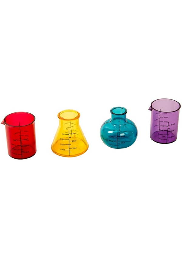 Chemistry Themed Shot Glasses Set for Science Enthusiasts and Partygoers