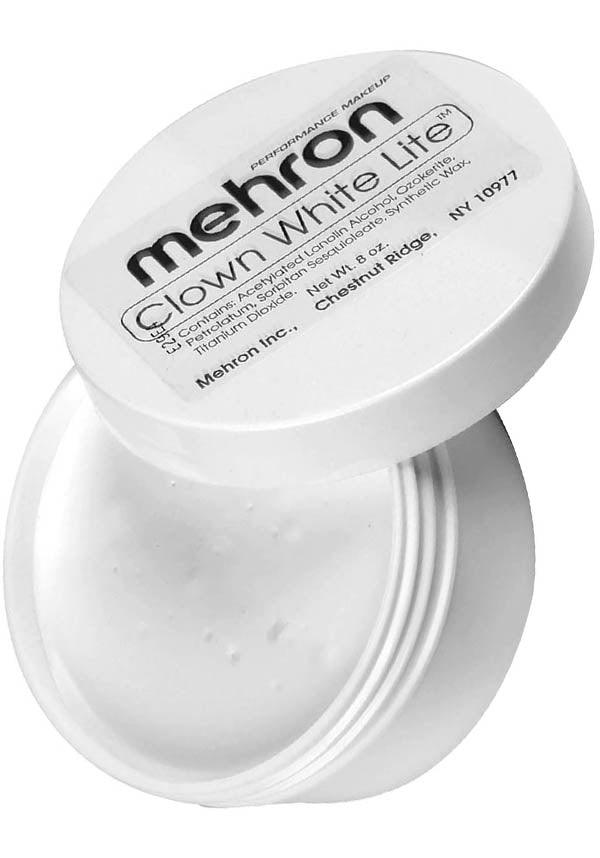 Mehron Clown White Lite Foundation Cream Makeup - 200g