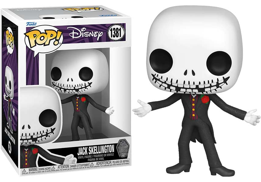 The Nightmare Before Christmas 30th Anniversary: Collectible Formal Jack Skellington POP! Vinyl Figure