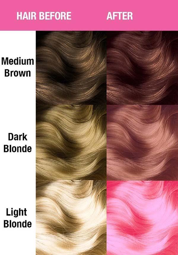Classic Neon Cotton Candy Pink Vegan Semi - Permanent Hair Dye