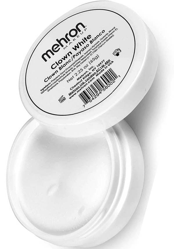 Mehron Professional Clown White Cream Foundation - 65g