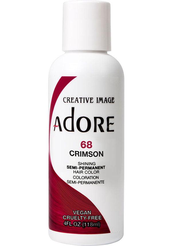 Adore Crimson Semi - Permanent Hair Colour for Vibrant Results