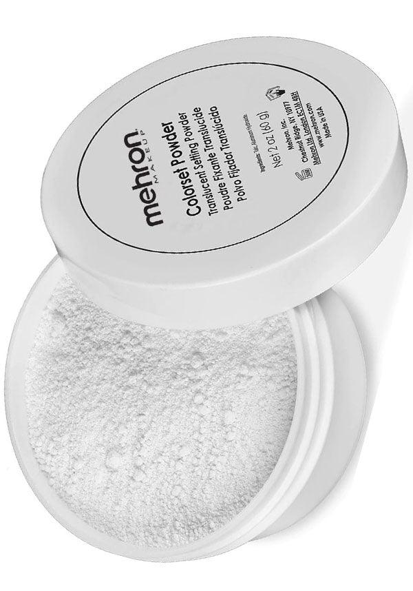 Mehron Colorset Translucent Setting Powder - 60g Makeup Finishing Powder