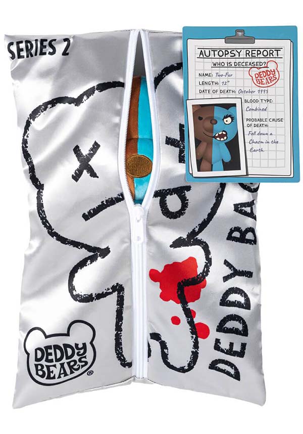 Two-Fur Plush Toy from DEDDY BEAR BODY BAG Series