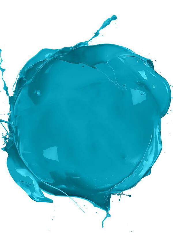 Turquoise Semi - Permanent Conditioning Hair Colour by Punky Colour for Summer